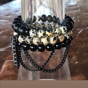 💥Handmade Beaded Bracelet Trio💥